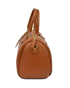 bauletto in pelle con tracolla 12866