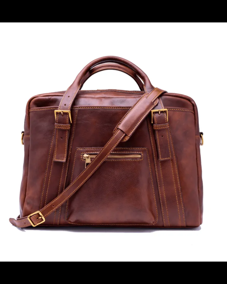 Borsa a mano Business in pelle vacchetta vegetale art 224427