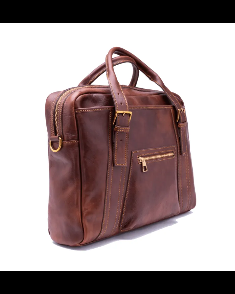 Borsa a mano Business in pelle vacchetta vegetale art 224427