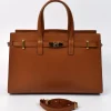 Borsa a mano da donna misura grande in pelle Design elegante e spazioso art 12863