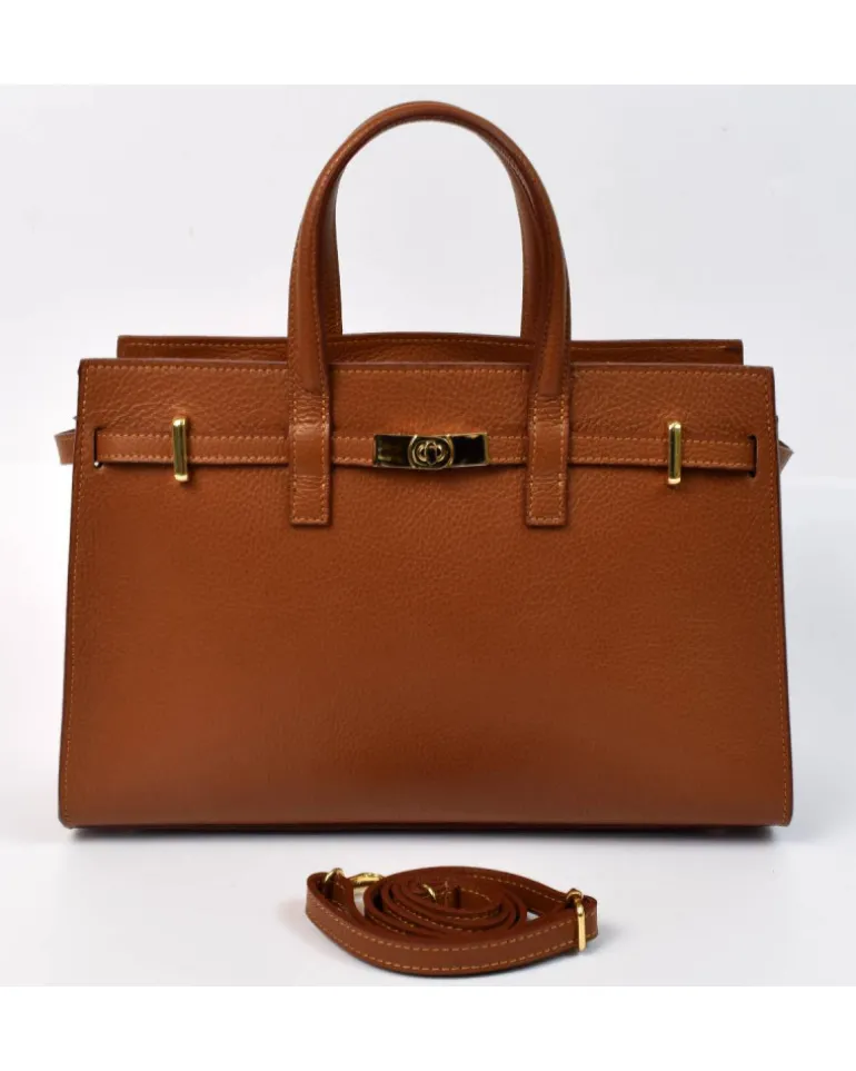 Borsa a mano da donna misura grande in pelle Design elegante e spazioso art 12863