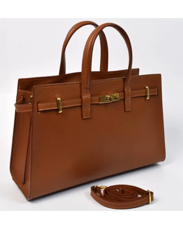 Borsa a mano da donna misura grande in pelle Design elegante e spazioso art 12863