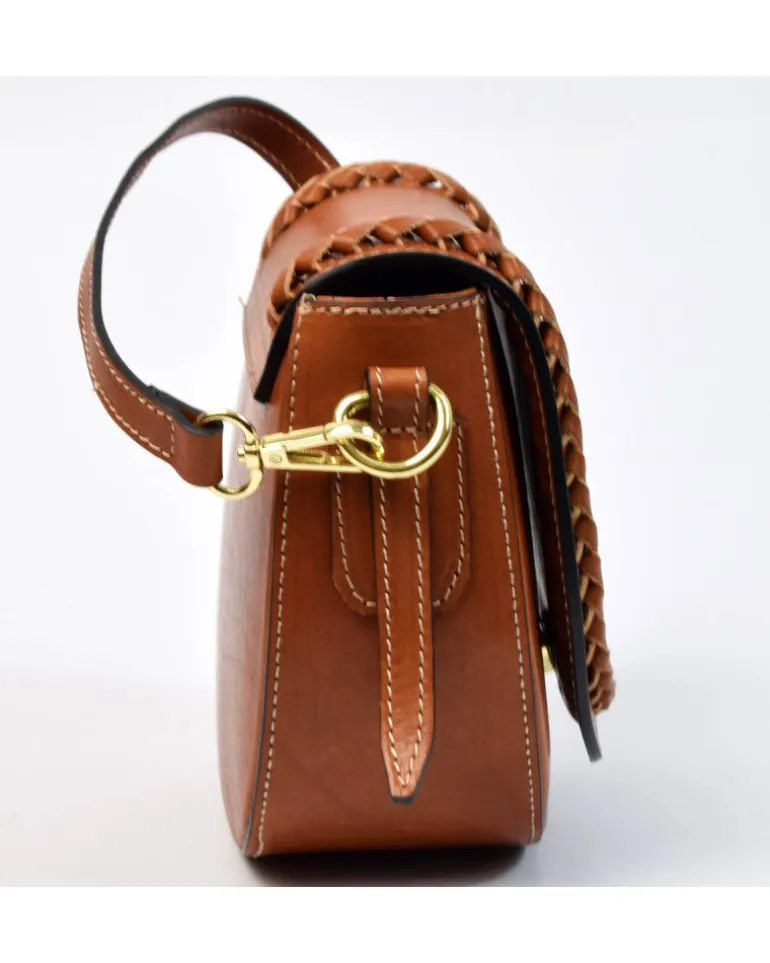 borsa a tracolla con pattina 12766