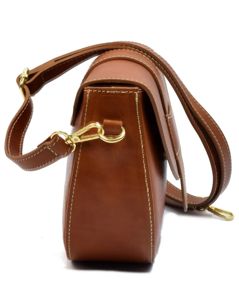 borsa a tracolla in vacchetta pattina art 12860