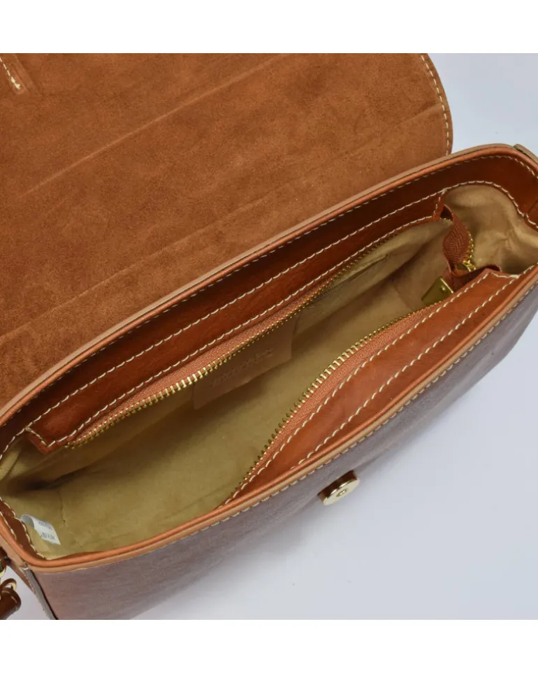 borsa a tracolla in vacchetta pattina art 12860