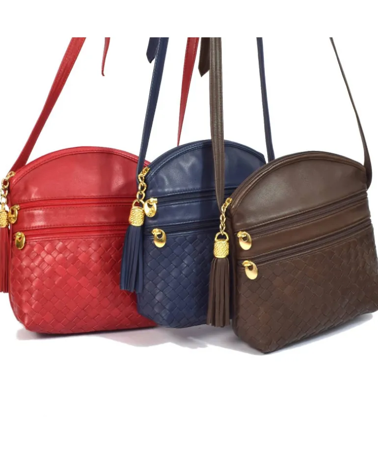 Borsa a tracolla intrecciata art 1963