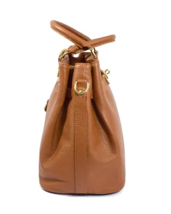 Borsa manici grande in pelle da donna art 12859