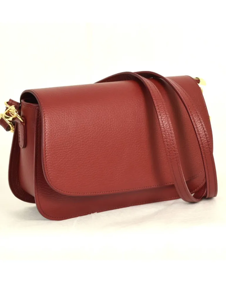 Borsa pattina a tracolla in pelle art 12889
