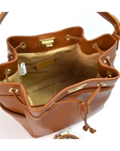 Borsa secchiello in pelle art 12871