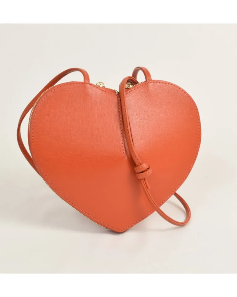 Borsetta a Cuore in pelle saffiano art 1585936_saf