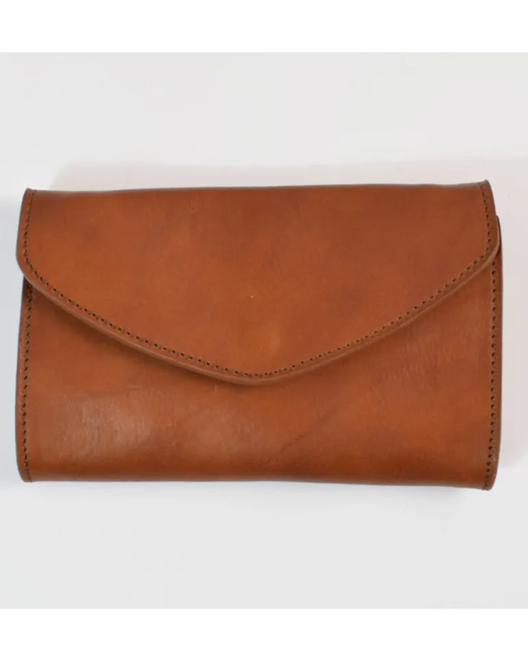 borsetta portacellulare in pelle vacchetta vegetale art 224554