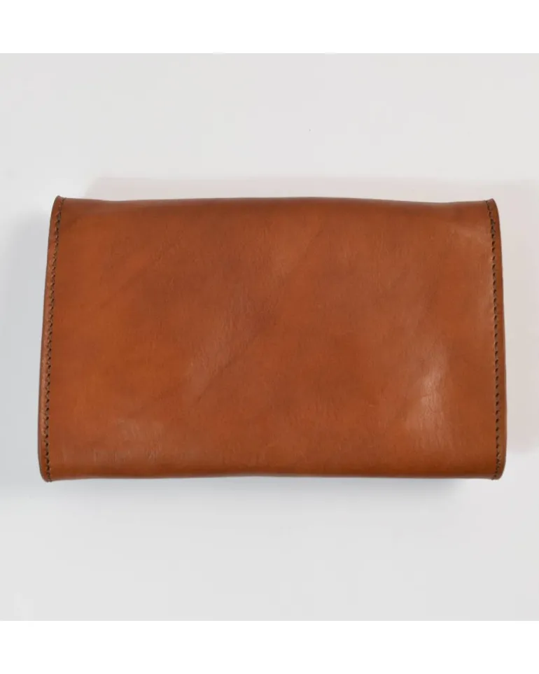 borsetta portacellulare in pelle vacchetta vegetale art 224554