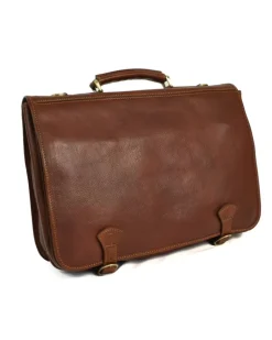 cartella con patta in vacchetta vegetale porta pc 17 grande art 224010