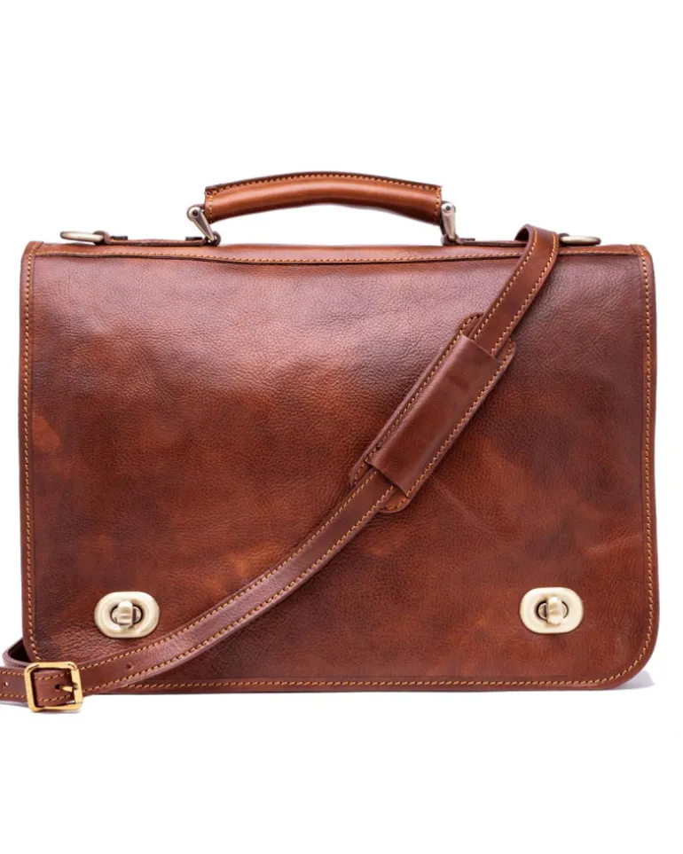 Cartella Uomo Messenger in Pelle misura grande art 224511