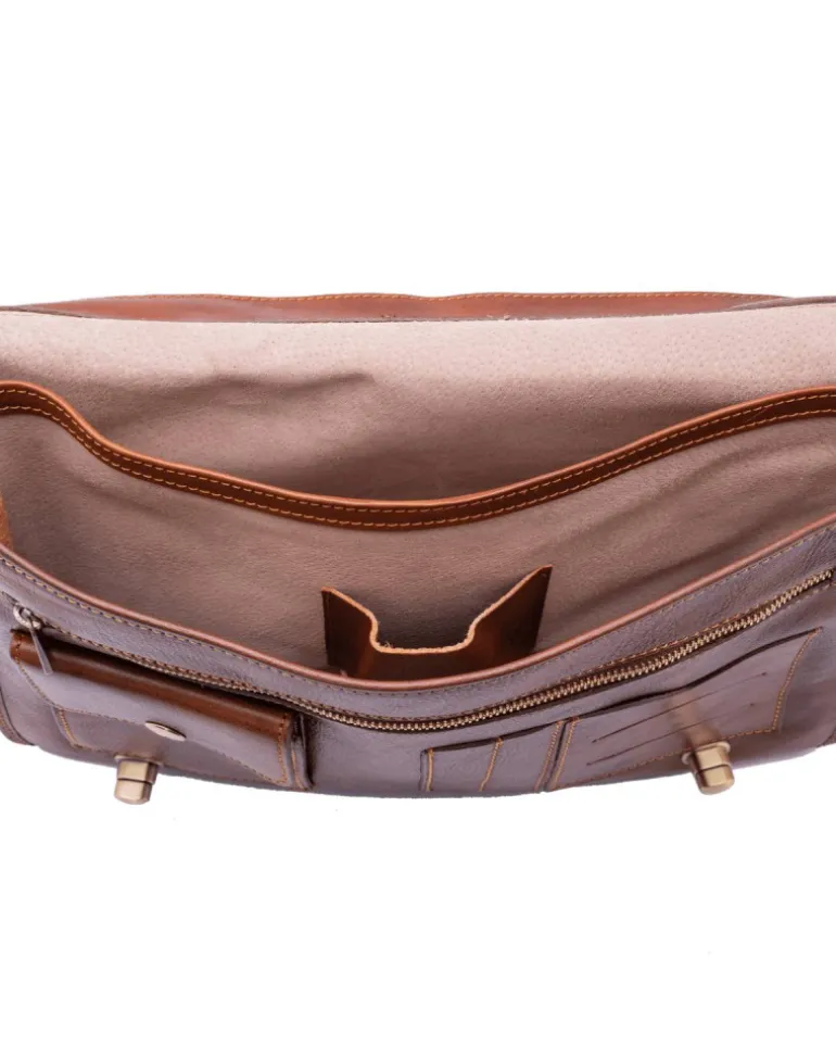 Cartella Uomo Messenger in Pelle misura media art 224512