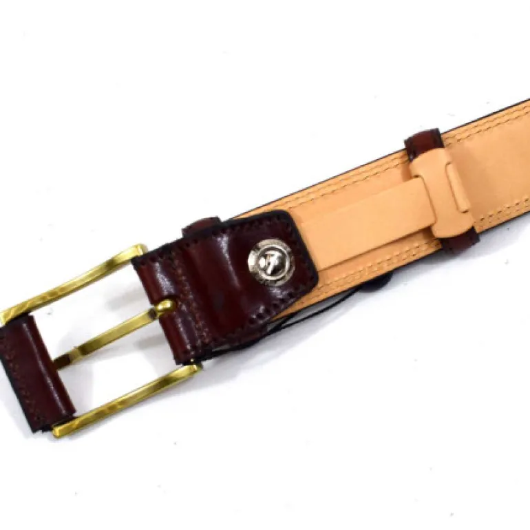 Cintura con fibbia in ottone art 64100835 XL