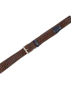 Cintura in pelle intrecciata fatta a mano | Made in Florence