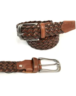 cintura intreccio con pelle e cotone art 6211635
