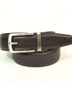 Cintura Uomo in pelle con fibbia automatica art 6230135