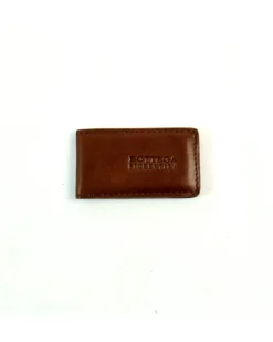 fermasoldi magnetico in pelle di vacchetta vegetale eco art 6kt1999