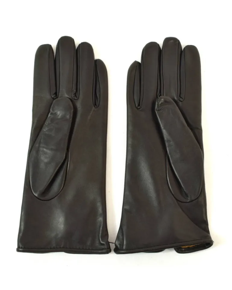Guanti da donna in pregiata pelle con elegante bottoncino art 51G45