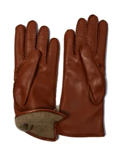 Guanti in pelle cuciture esterne art 81255M