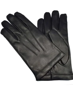 guanti uomo classico in pelle con fodera lana mod 811509R
