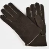 Guanto Uomo in pelle Montone scamosciato mod merino_u