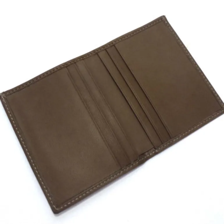 mini porta carte di credito in nappa agnello art 1374