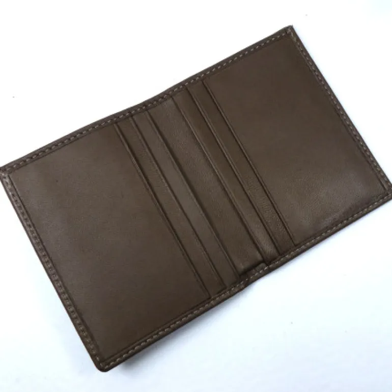 mini porta carte di credito in nappa agnello art 1374