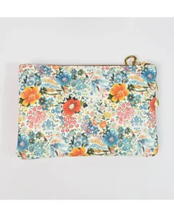 Pochette a bustina con 3 cerniere misura media art 1752 blanc