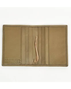 Porta carte di credito con ferma soldi in pelle art 1302