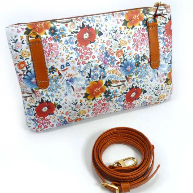 Pouchette 3 cerniere media con tracolla art 1732