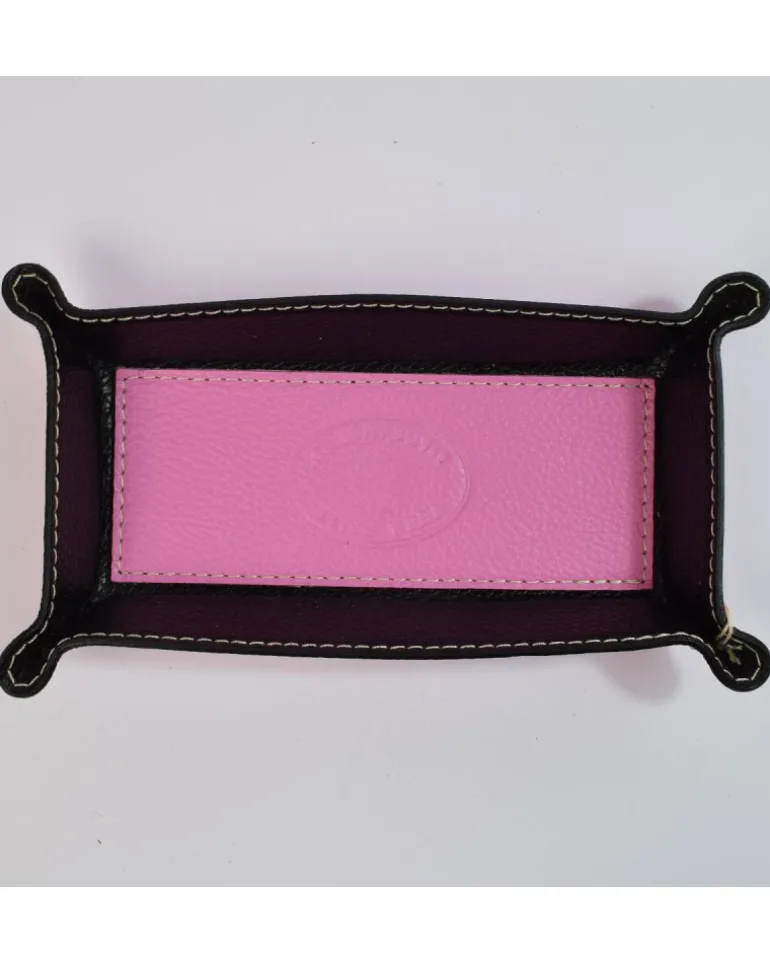 Svuotatasche in pelle rettangolare 20x8 cm