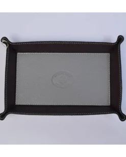 Svuotatasche in pelle rettangolare XL  25x17x4 cm