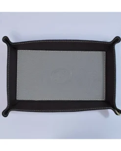 Svuotatasche in pelle rettangolare XL  25x17x4 cm