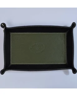 Svuotatasche in pelle rettangolare XL  25x17x4 cm