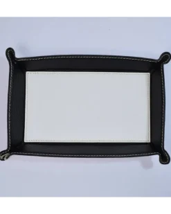 Svuotatasche in pelle rettangolare XL  25x17x4 cm