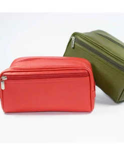 trousse rosso da uomo in pelle art 1764
