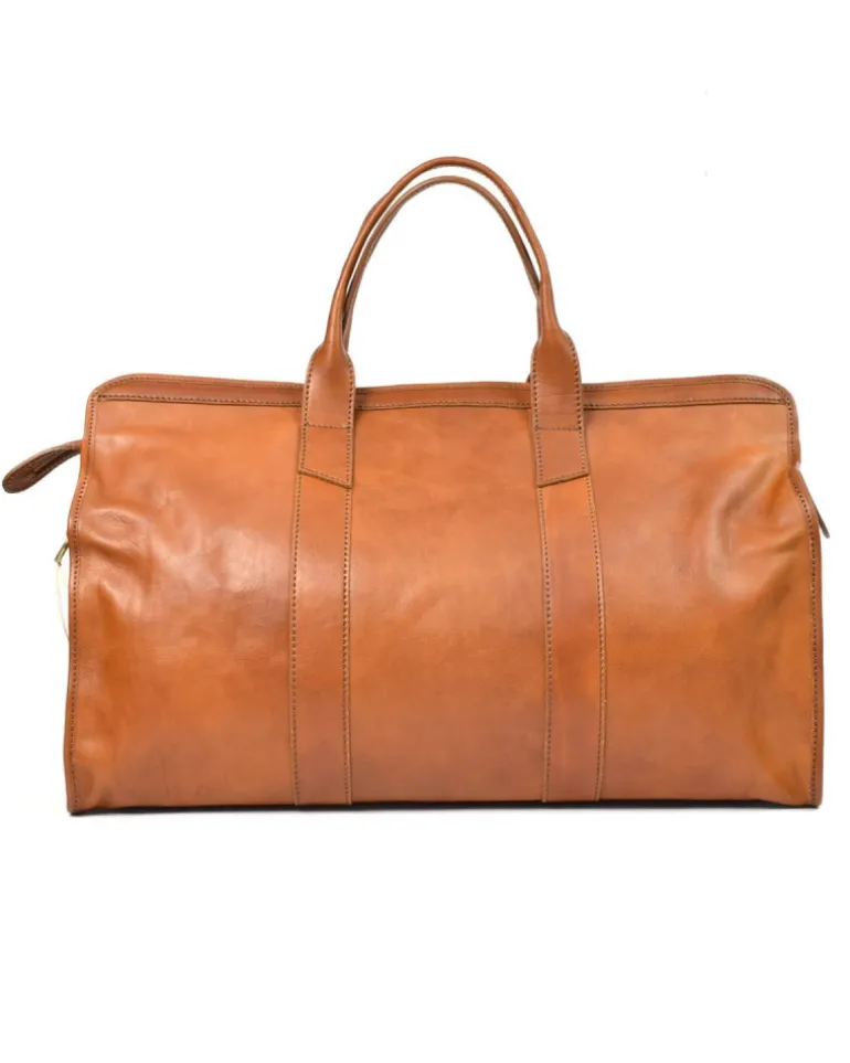 Viaggia con eleganza con borsone in pelle fatta a mano a Firenze art 224091