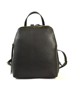 Zaino in pelle dollaro con doppia cerniera art 12864