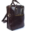 zaino in pelle unisex porta pc in pelle vacchetta finitura lucida art 17zainoxl_valu